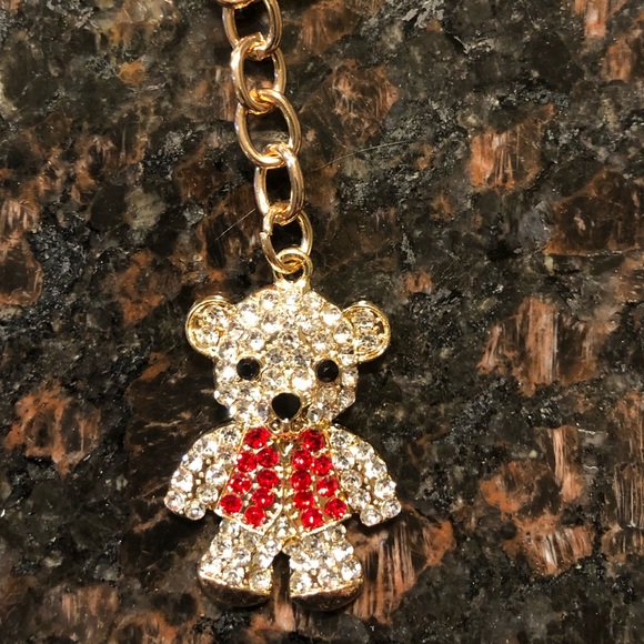 BLINGY TEDDYBEAR BAG CHARMS NEW🧸 - Picture 8 of 16